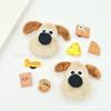 Charms para Sapato Crocs Desenho Animado Raio Grafite Urso Preto Acessórios Acessórios para Chinelo DIY Charms de Sapato Removíveis Atacado do Fabricante