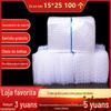Shockproof Bubble Bag 15*25cm100 grosso transparente grande bubble bag express embalagem de espuma de vapor almofada atacado