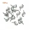 10 UNIDADES pino de olhal parafuso prego barril meia pedra diamante pino de fixação barril pulseira colar fabricação de joias