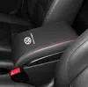 Adecuado para Volkswagen Touran 04-15 Cubierta de Caja del Reposabrazos Central, Cubierta de Cuero Protectora para Caja del Reposabrazos, Cubierta de Reacondicionamiento para Caja del Reposabrazos