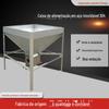 Silo de Alimentação Centralizada para Fazendas, Funil de Linha de Alimentação Automática para Suinocultura, Silo de Aço Inoxidável para Fazendas