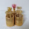 Conjunto de garfo e colher pequeno para casa nórdica, garfo de fruta criativo, colher de café de celebridade da internet, garfo de sobremesa de metal moderno, garfo de bolo