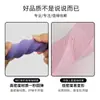 Bloque de Esponja de Alta Elasticidad Personalizado, Lima de Uñas Lavable Sin Polvo, Bloque Pulidor de Cuatro Caras, Esponja de Manicura de Corindón Blanco