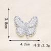 Borboleta de Pérola Europeia e Americana Hot Strass Hot Imagem DIY Roupas Sapatos e Chapéus Tecido Decorativo Adesivos Strass Não Tecido Adesivos de Strass Quente Atacado