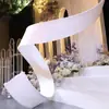 Accesorios de Decoración para Bodas: Tela Elástica Flexible en Forma de Espiral de Onda Curva para Decoración de Techos