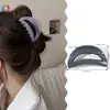Qiyue Clip de Agarre de Aceite en Spray UV de Alta Gama para PC Transfronterizo Pinza para el Cabello de la Parte Posterior de la Cabeza Accesorios para el Cabello Pinza Grande de Tiburón Tocado para Mujeres