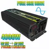 Inversor de onda senoidal pura 12V a 220V 800W/4000W convertidor de potencia con pantalla LED inteligente de voltaje