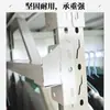 Travesaños para Estanterías de Almacén, Accesorios de Soporte Transversal, Hebilla de Mariposa, Travesaños para Colgar Ropa, Perchero, Travesaños para Estanterías de Almacén
