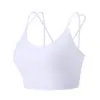 Sutiã esportivo plus size transfronteiriço com bojos e lindo design nas costas, adequado para usar como peça externa, sutiã de ginástica sem fio à prova de choque para mulheres, roupas de yoga