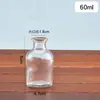 Frascos de Reagentes Personalizados, Frascos Transparentes de Boca Estreita, Frascos de Reagentes Marrons, Frascos de Vidro Pequenos de Boca Fosca Espessada com Rolha de Vidro