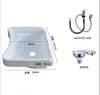 Lavabo para peluquería, cama de lavado de cabello, lavabo de plástico ABS, juego de campana de vapor, cama de lavado de cabello estilo tailandés, lavabo de lavado de cabello