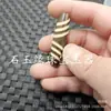 Cuentas de Dzi en Forma de Línea con Cuentas de Jade Sueltas Ágata Color Café Cuentas Cilíndricas Accesorios para Joyería Cuentas Hechas a Mano