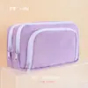 Estuche Estilo Japonés 2026 Nuevo Modelo Gran Capacidad Diseño Sencillo para Estudiantes Femeninas de Primaria, Secundaria y Preparatoria Caja de Lápices Ins