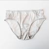 Traje Francés de Seda Satinada de Gama Alta Ropa Interior Taza Triangular Pequeña para Mujeres de Pecho Pequeño Sujetador de Seda de Morera Verano