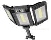 Farola solar ajustable para exteriores, luz de calle impermeable con control remoto para jardín, nueva farola solar de inducción