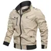 Chaqueta de Algodón Lavado para Hombre, Estilo Nuevo de Comercio Exterior Aliexpress Transfronterizo, Chaqueta Superior de Ropa para Hombre con Cuello Alto para Jóvenes