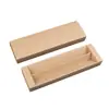 Caja de lápices plegable creativa con doble cajón y 2 cajones para bolígrafos.