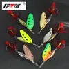 Ftk Fabricante Cebo Señuelo con Spinner Compuesto Giratorio, Anzuelo Triple con Plumas, Señuelo Duro Espiral para Lubina y Pez de Boca Ancha, Transfronterizo
