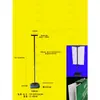 Cartel de Cartón Pluma Cartel de Saludo de Bienvenida Cartel Recordatorio Soporte Magnético Arte de Hierro Blanco Negro Soporte Telescópico Tienda