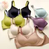 Ropa Interior Popular Transfronteriza de Tira de Gel Degradado Sin Costuras para Mujeres con Senos Pequeños Push-Up Sin Aros Sujetador Deportivo de Soporte Suave Verano