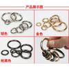 Accesorios de hardware para bolsos, hebilla de aro, aro de resorte abierto, bolso, cinturón, hebilla de bolso, accesorios, hebilla de metal, aro desmontable