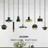 Luminária pendente de balcão de bar designer minimalista nórdico com design de mármore, luminária moderna simples e de luxo leve para sala de jantar e cabeceira