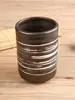 Configuração de Mesa Japonesa Peça Quatro Tigela de Arroz para Restaurante de Sushi Xícara de Chá Prato Lateral Preto Cozinha Japonesa Coreana Descanso de Hashi de Cerâmica Bule