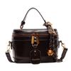 Bolsa Feminina Transfronteiriça Nova, Versátil Pequena Fragrância para Deslocamento Ombro Transversal, Bolsa Caixa Portátil de Alto Nível para Mulheres