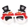 Óculos Decorativos de Natal Adereços para Fotos de Natal para Adultos e Crianças Armação de Óculos de Boneco de Neve Papai Noel