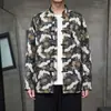 2026 Estilo Chino Primavera y Otoño Hombres Jacquard de Grulla Cuello Alto Traje Tang Chaqueta Retro China Botón de Rana Ropa Exterior Casual