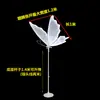 Adereços de Casamento Asas de Borboleta Luminosas Pingente Decoração de Teto Lustre de Casamento t Palco Caminho de Ferro Guias Ornamentos