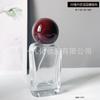 Gorra de Béisbol Botella de Perfume Spray 30ml Portátil Transparente Vidrio Muestra Cosméticos Botella de Repuesto Boca de Rosca