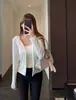 Sensación perezosa y relajada Sudadera con capucha casual que reduce la edad Chaqueta adelgazante Top para mujer 2026 Otoño/Invierno Nuevo H091915