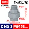 Conector União Rongsheng CPVC com Rosca Externa, Conector Rápido com Rosca Externa para Tubos de Água, Coleção de Conexões de PVC