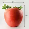 Fruta de Simulação de Maçã Falsa Maçã Vermelha Decoração de Casa Decoração de Educação Infantil Adereços Fotografia de Vitrine Modelo de Plástico Decoração