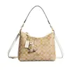 Bolsa de ombro retrô estampada transfronteiriça, bolsa tote de viagem, bolsa transversal de grande capacidade para o dia a dia, bolsa tote versátil para mulheres