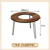 Parrilla de Barbacoa para Exterior para Uso Doméstico, Mesa de Barbacoa Plegable Portátil Sin Humo, Parrilla de Carbón para Patio Exterior Preparación de Té