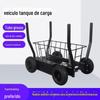 Carro-tanque de suporte de peso Treinamento de surto personalizado Carro de treinamento de suporte de peso Fitness Controle magnético ajustável Barbell Sled