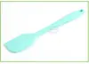 Atacado de fábrica FDA silicone raspador integrado cor sólida tamanho pequeno espátula para bolo ferramentas de panificação ferramentas para bolo