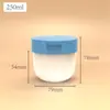 Frasco de PP 100g/150g botella de pintura vacía 200/300/400ml frasco de plástico para mascarilla capilar y desmaquillante