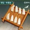 Unhas de Osso de Boi para Guzheng no Atacado para Performance Infantil e Exame de Nível, Unhas Especiais para Tocar Guzheng, Unhas de Dedo Rocking para Adultos
