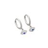 Pendientes de aro Ojo del Diablo con Diseño Nicho Transfronterizo Europeo y Americano, Personalidad Elogio, Pendientes para Mujer 2024, Joyería Moderna, Genial, Guapa