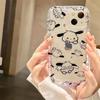 Funda para Teléfono Móvil Pacha Perro Lindo de Dibujos Animados Adecuada para Apple 17Promax Iphone11/12/13 Cojín de Aire Anti-Caída Suave