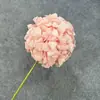Hortênsia Esférica Nova Cena Realista Arranjo Casamento Arranjo Artificial de Flores Hortênsia Flor Falsa Hortênsia de Caule Único Flor Artificial de Hortênsia