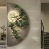 Pintura Decorativa de Pino de Bienvenida de Lujo Ligero Transfronteriza para Entrada, Pasillo, Corredor y Sala de Estar, con una Sensación de Alta Gama y Grandeza, Finamente Elaborada