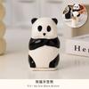 Caja de Pañuelos de Panda de Gama Alta Florero para Sala de Estar Mesa de Café Control Remoto Almacenamiento de Escritorio Decoración de Caja de Pañuelos