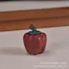 Grande Coleção de Frutas Esculpidas em Madeira, Maçãs, Mangostão, Caquis, Peras, Abóboras, Beringelas, Acessórios DIY, Pingentes, Presentes para Crianças Atacado