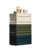 Caja de Almacenamiento para Camping al Aire Libre, Caja Plegable, Caja Organizadora de Camping, Elegante Caja de Almacenamiento para el Hogar, Caja de Almacenamiento para Picnic con Tapa de Madera