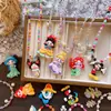 Colar Infantil com Pingente de Personagem de Desenho Animado Fofo, Acessório Decorativo Colorido com Contas para Meninas, Pingente Infantil Transparente