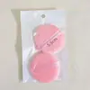 Esponja de Terciopelo de Doble Cara para Polvos Sueltos Algodón Suave Redonda Grande Terciopelo de Cristal Polvo Seco Polvo de Miel Set de Esponjas de Terciopelo para Maquillaje